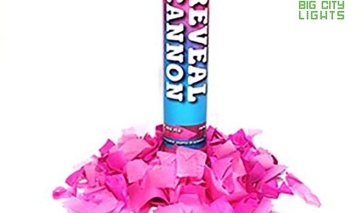 Gender Reveal Confetti Cannon pink blue Boy girl Toronto Scarborough